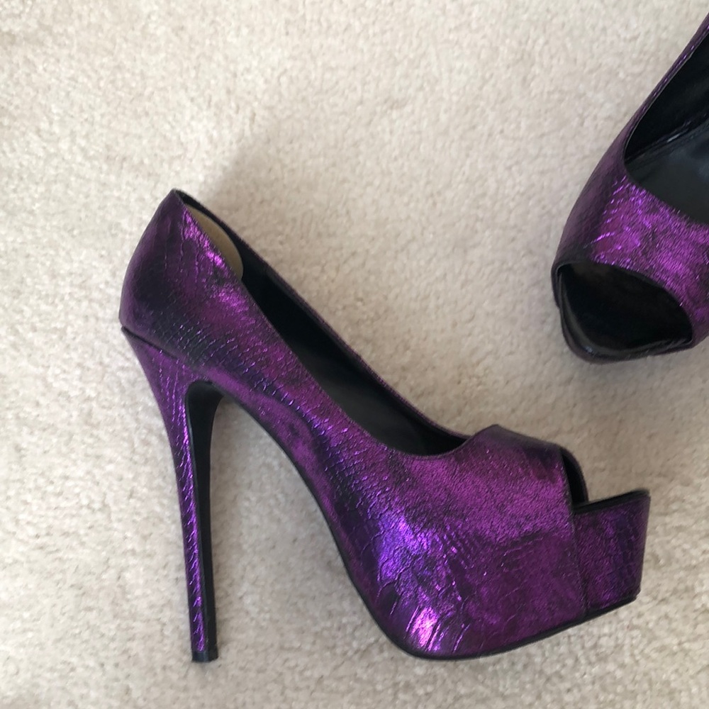 Mermaid Purple heels